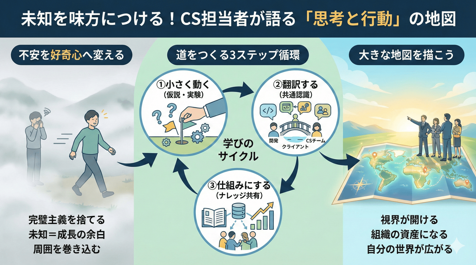 未知をおもしろがる力―道なき道を切り拓く、カスタマーサクセスの思考法