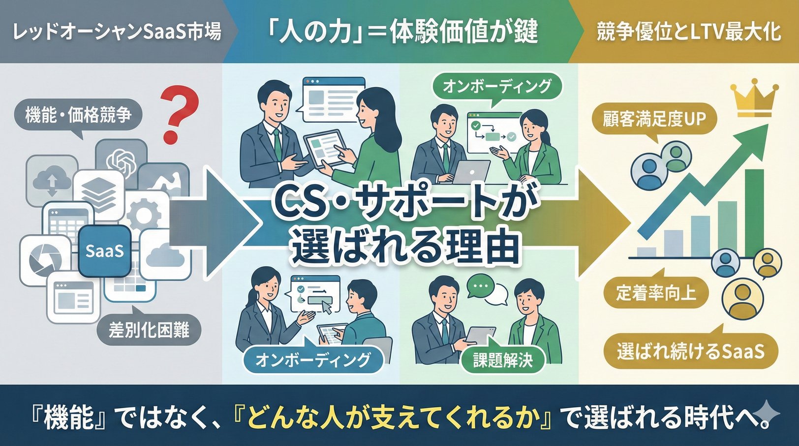 レッドオーシャンSaaS時代、選ばれる理由は“機能”ではなく“体験価値”だった